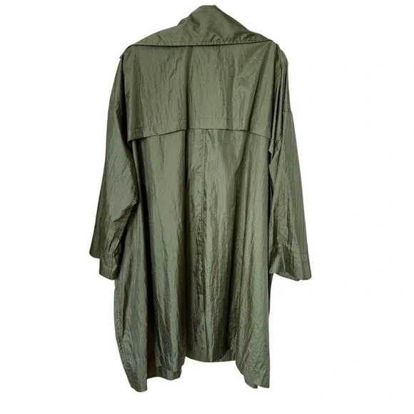 ISSEY MIYAKE Windcoat Vintage Nylon Coat Men's S made‎ in Japan green